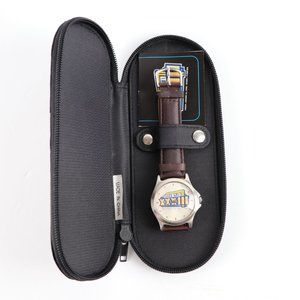 Super Bowl XXXIII 1999 Miami Florida Degree Analog Watch with Case